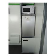 Vue détaillée de la base mobile avec attache boule et crochet 68 x 42