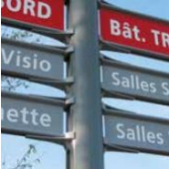 Panneau de signalisation design novateur et personnalisable - Gamme ARCHITEKT avec laquage sur demande_6