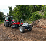 Niveleuse arrière  pour les tracteurs à partir de 60 CH idéale pour les communes, les agriculteurs, les forestiers et les terrassiers - PTH PRODUCTS_6