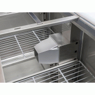 Saladette réfrigérée avec pare-haleine - 3 portes GN 1/1 | Coolhead - CRQ93A_6