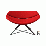 Fauteuil Radar - Softline - Feld Rouge 588_6
