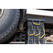 Bastaing auto-bloquant durable - Résistant aux produits chimiques et huiles - Pour stabiliser charges et machines_6