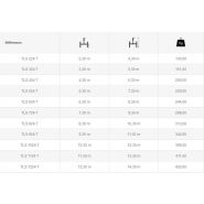 Modèle TLS Échafaudage - ULTRALU - Usage intensif - Hauteur de travail 4.30 m à 14.30 m - Grande surface de travail_6