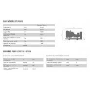 GTW-670 T5 Triphasé - Groupe électrogène industriel 680 kVA 50 Hz - Genelec - Moteur Mitsubishi_6