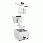 Friteuse Profi Line avec robinet de vidange numérique 8L 230V HENDI_6