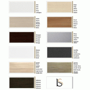 Grand bureau d'accueil droit Delta Plus - Mobel Linea - gris satin, Oui, 324_6