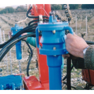 Enfonce pieu pour vignoble, conçu pour enfoncer des piquets en bois et métal - ARIES 26 VITICOLE_6