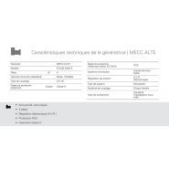 GMW-1145 T5 - Groupe électrogène industriel insonorisé triphasé 50 Hz - Genelec - 1231 kVA_6