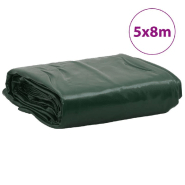Vidaxl bâche vert 5x8 m 650 g/m² 156057_6