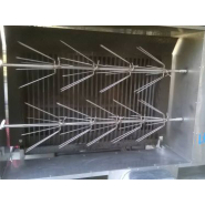 Matériel de tournebroche sur remorque pour tous vos événements