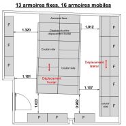 Archivage mobile à déplacement latéral et frontal Easy-Move - solution optimisée pour armoires à rideaux nouvelle génération_6