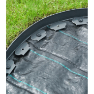 Nature bordure de jardin 5 cm x 10 m gris 442629_6