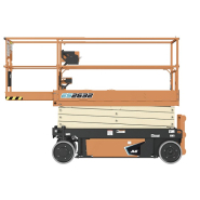 Nacelle à ciseaux électrique JLG 12 m - Séries ES/R - Fonctionnement silencieux et extension de plate-forme_6