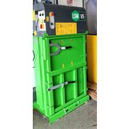 Petite presse à balles verticale V5 - Compacteur pour plastique - films, bouteilles et plastiques souples._6