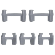 Vidaxl drain de douche 2 en 1 avec couvercle 25x25 cm acier inoxydable 146005_6