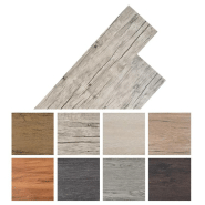 Vidaxl planches de plancher pvc non auto-adhésif 5,26 m² chêne délavé 245163_6