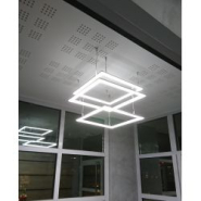 Dalle led à haute efficacité lumineuse, idéal pour éclairer les zones de travail, commerces et établissements de santé, ip20 36w - cadra multi k_6