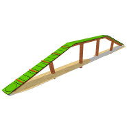 Parcours agility complet avec 12 éléments pour chiens – Équipements détaillés avec dimensions_6