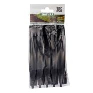 Nature piquets d'ancrage de jardin 10 pcs noir petit 446390_6