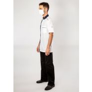 Veste de cuisine mixte - modèle Cagnes - manches courtes ou longues - personnalisable - Made in France_6