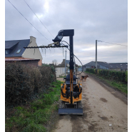 Taille haie hydraulique pour mini pelle - hho_6