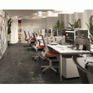 Bench bureaux vis-à-vis piètement ouvert à partir de 2 postes So Martos_6