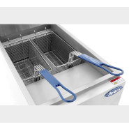 Friteuse professionnelle gaz sur socle puissant et fiable - atosa atfs40 de mobigrill_6