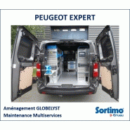 Solutions en métal pour fourgon Peugeot Expert