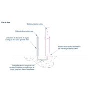 Station de gonflage, réparation et lavage vélo pour espaces publics, abrités ou sécurisés - CYKLEO CYKIFIX 3_6