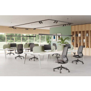 Fauteuil ergonomique avec appui-têtes  réglables, accoudoirs ajustables et un rembourrage confortable pour usage quotidien intensif_6