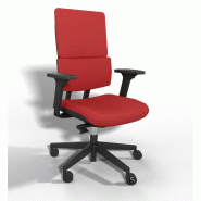 Siège de bureau Wi max avec renfort lombaires - Sokoa - Rouge, Réglable 3D, Oui, Classique_6