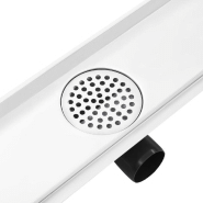 Vidaxl drain de douche avec couvercle 2 en 1 73x14 cm acier inoxydable 146008_6