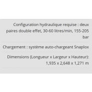 Machine agricole compatible chargeurs frontaux et télescopiques