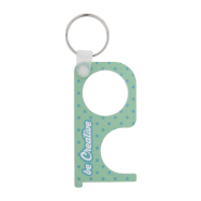 Porte-clés hygiénique en acrylique - Impression digitale LED UV - Utilisation sans contact_6