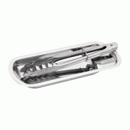 Ensemble chafing dish induction Olympia GN 1/2 avec support | ROLLER GRILL - SA649_6