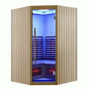 SAUNA INFRAROUGE BOREAL® SIGNATURE 130C D'ANGLE À SPECTRE COMPLET - 130X130X205_6