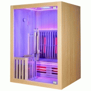 SAUNA COMBI BOREAL® ELÉGANCE 2 - 150X125 INFRAROUGE + VAPEUR_6