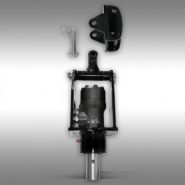 Tarière hydraulique performante avec vitesse de rotation jusqu'à 300 tr/min