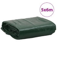 Vidaxl bâche vert 5x6 m 650 g/m² 156055_6