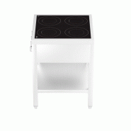 Cuisinière à induction 4 zones avec essous ouvert 7505.0035 COMBISTEEL_6