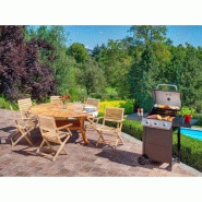 Table de jardin colosseum ø180cm – MTF – bois de teck – 2nab2215_6