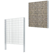 Vidaxl poteaux de clôture 40 pcs argenté 280 cm acier galvanisé 3196226_6