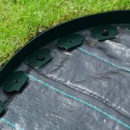 Nature bordure de jardin 5 cm x 10 m vert 442630_6