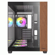 Antec cx800 argb_b wood boîtier pc midi tower black atx_6
