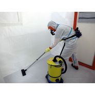 Aspirateur CP15 avec changement de cartouche en zone non confinée