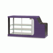 Vitrine réfrigérée de comptoir 120L SCAIOLA - Gris_6
