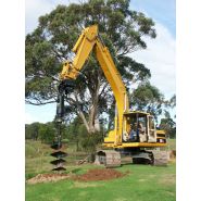 Tarière Digga - Pelles 1 à 50 tonnes - Garantie 3 ans - Diamètres de vrilles et attaches rapides_6