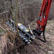 Taille-haie hydraulique Série BTC - Pour mini-pelles et pelles hydrauliques de 2.5 à 14 tonnes - Technologie Sharp-Cut - Lames en Hardox 450_6