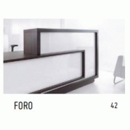 Banque d'accueil fonctionnelle et esthétique - Modules conformes aux normes européennes - Large choix de coloris et tailles_6