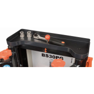 Compresseur de ressort double piston pneumatique avec grille de protection - BS30PG - capacité 24000N - pour ressorts MacPherson_6